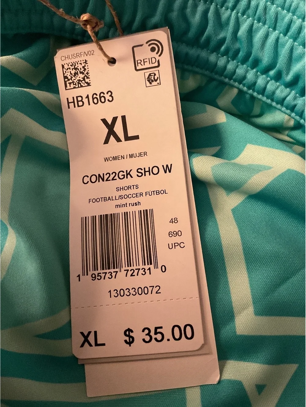 NWT New adidas Condivo 22 Womens Goalkeeper Shorts - XL